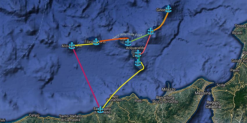 Яхтенный маршрут Сицилия и Липарские острова - 7 дней